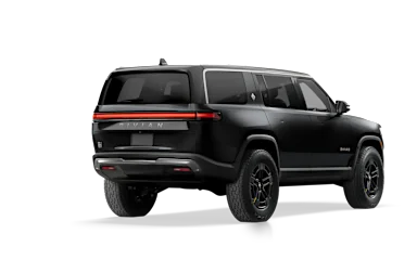 2023 R1S Midnight alternative rear view