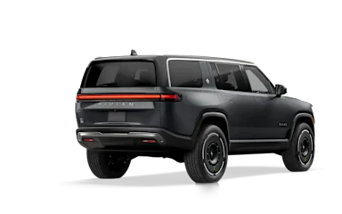 2025 R1S El Cap Granite alternative rear view