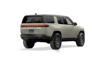 2025 R1S California Dune alternative rear view