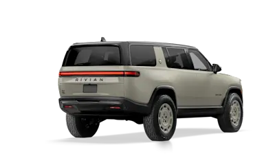 2025 R1S California Dune alternative rear view