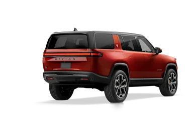 2025 R1S Red Canyon alternative rear view