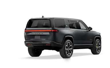 2025 R1S El Cap Granite alternative rear view