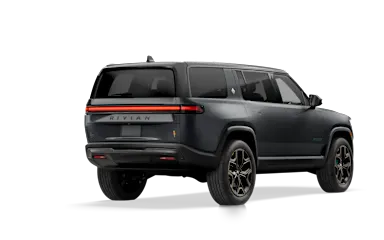 2026 R1S El Cap Granite alternative rear view