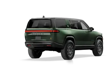 2026 R1S Forest Green alternative rear view