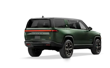 2026 R1S Forest Green alternative rear view