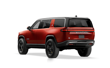 2024 R1S Red Canyon rear view