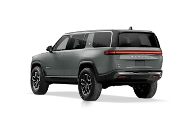 2024 R1S Limestone rear view