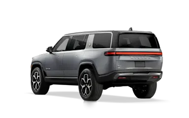 2024 R1S LA Silver rear view