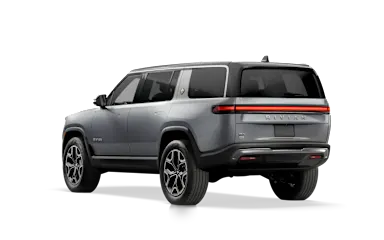 2024 R1S LA Silver rear view