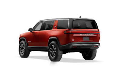 2024 R1S Red Canyon rear view