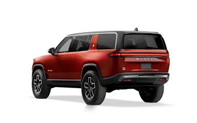 2023 R1S Red Canyon rear view