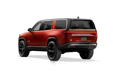 2022 R1S Red Canyon rear view