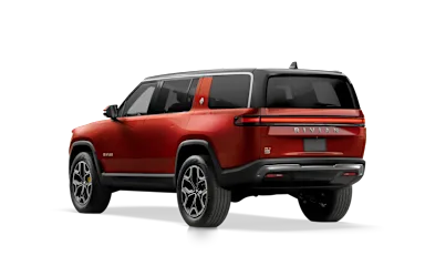 2022 R1S Red Canyon rear view
