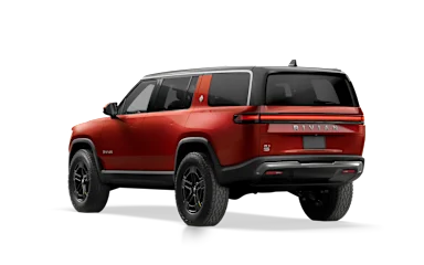 2025 R1S Red Canyon rear view