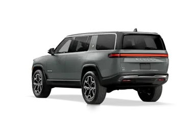 2024 R1S Limestone rear view