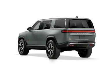 2022 R1S Limestone rear view