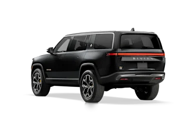 2023 R1S Midnight rear view