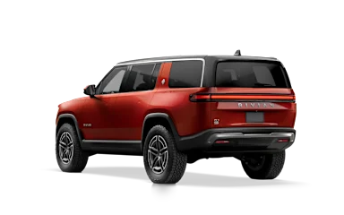 2025 R1S Red Canyon rear view