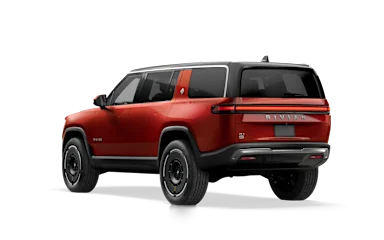 2025 R1S Red Canyon rear view
