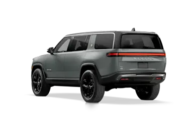 2024 R1S Limestone rear view