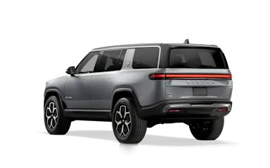 2024 R1S LA Silver rear view