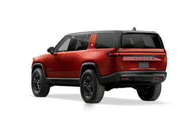 2025 R1S Red Canyon rear view