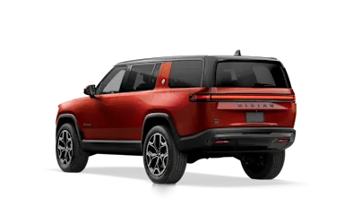 2026 R1S Red Canyon rear view