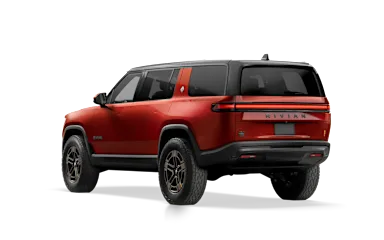 2026 R1S Red Canyon rear view