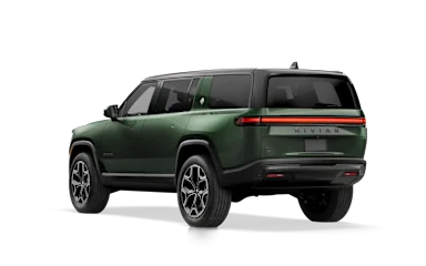 2026 R1S Forest Green rear view