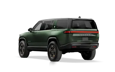 2026 R1S Forest Green rear view