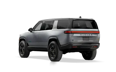 2026 R1S LA Silver rear view