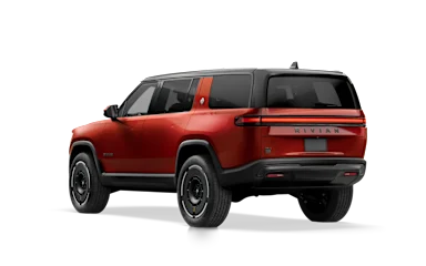 2026 R1S Red Canyon rear view