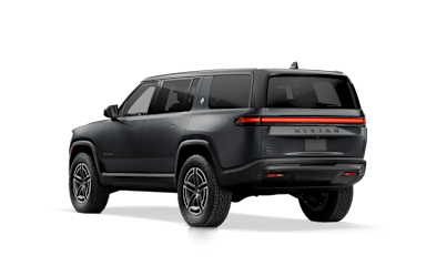 2025 R1S El Cap Granite rear view