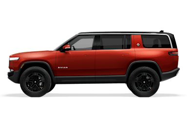 2024 R1S Red Canyon side view