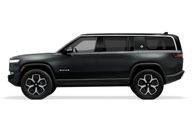 2023 R1S Midnight side view