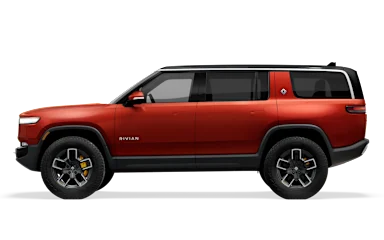 2023 R1S Red Canyon side view