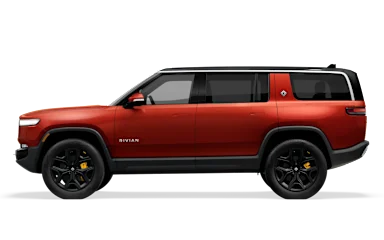 2023 R1S Red Canyon side view