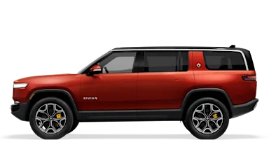 2023 R1S Red Canyon side view