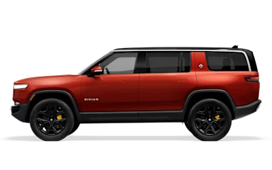 2022 R1S Red Canyon side view
