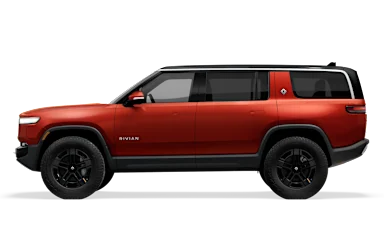2025 R1S Red Canyon side view