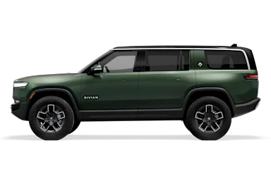 2024 R1S Forest Green side view