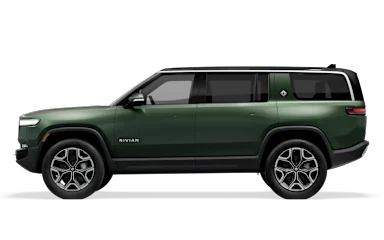 2024 R1S Forest Green side view