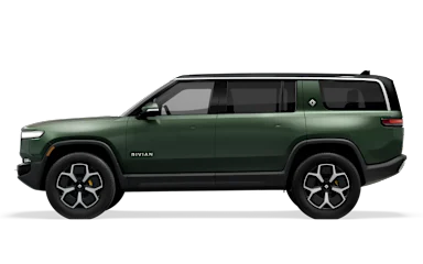 2022 R1S Forest Green side view