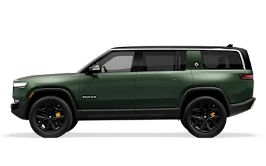 2022 R1S Forest Green side view