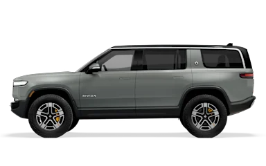 2023 R1S Limestone side view