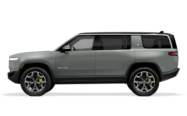 2023 R1S Limestone side view