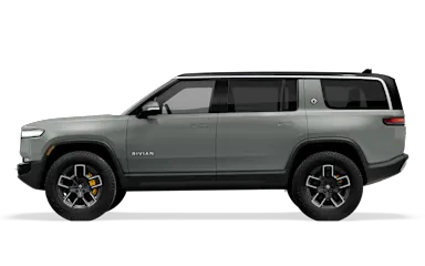 2022 R1S Limestone side view