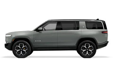 2022 R1S Limestone side view