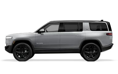 2024 R1S LA Silver side view