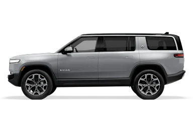 2024 R1S LA Silver side view